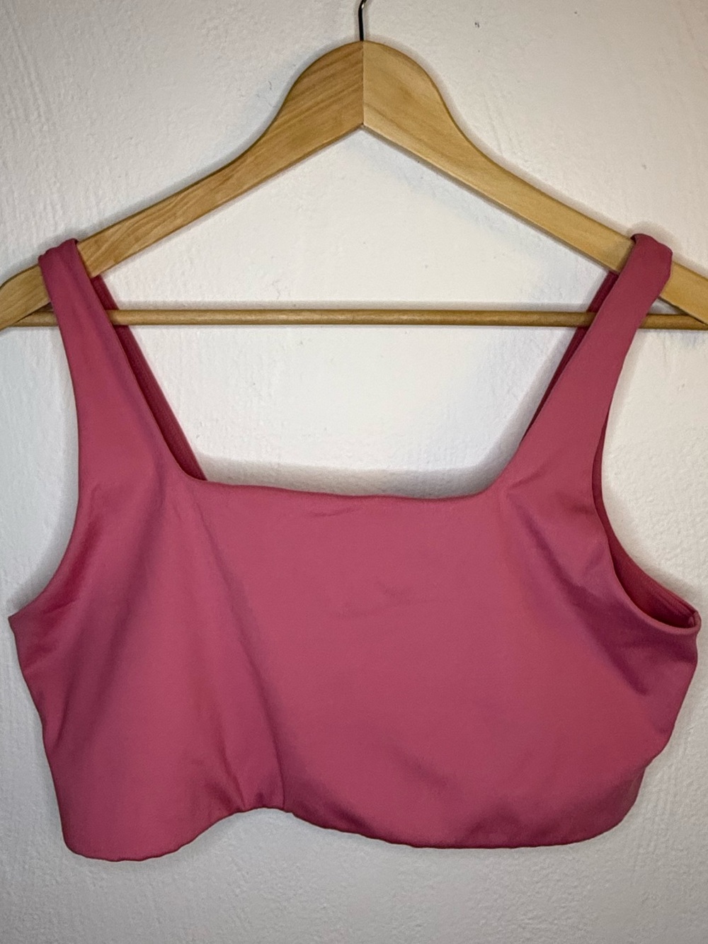 girlfriend collective Compressive Pink Tommy Bra